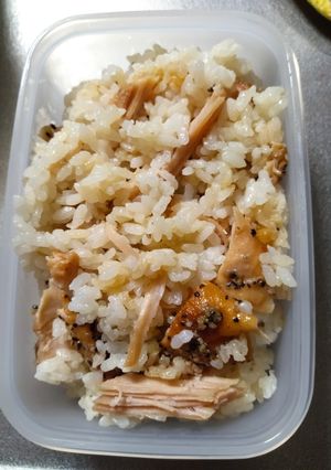 サラダチキン炊き込みご飯-レシピのメイン写真