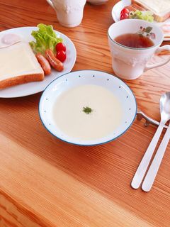 さつまいものポタージュ(離乳食にも)-レシピのメイン写真