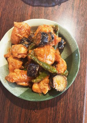 削ぎ切り肉と根菜　下味冷凍　トマト味噌味-レシピのメイン写真