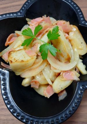 里芋のジャーマンポテト風-レシピのメイン写真