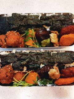 高校生弁当覚え書き98 のり弁-レシピのメイン写真