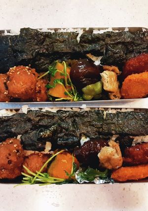 高校生弁当覚え書き98　のり弁-レシピのメイン写真