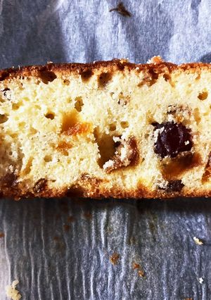 簡単　パウンドケーキ(ドライフルーツ)-レシピのメイン写真