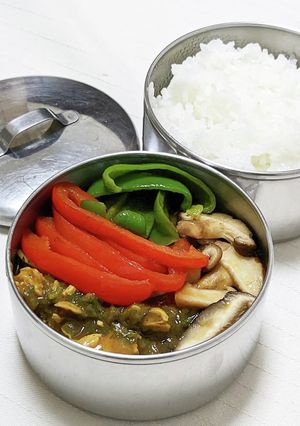 にんじんの葉っぱでサグカレー-レシピのメイン写真