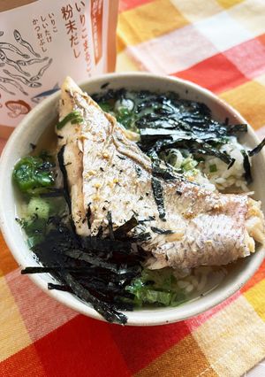いりこだしで鯛茶漬け-レシピのメイン写真