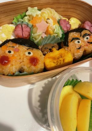 おしりたんてい　おしりダンディ　お弁当　-レシピのメイン写真