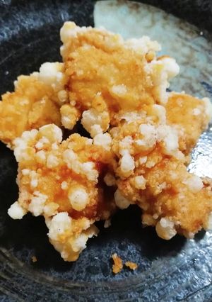☆ザクザクあられ衣のヘルシー鶏胸唐揚げ☆-レシピのメイン写真
