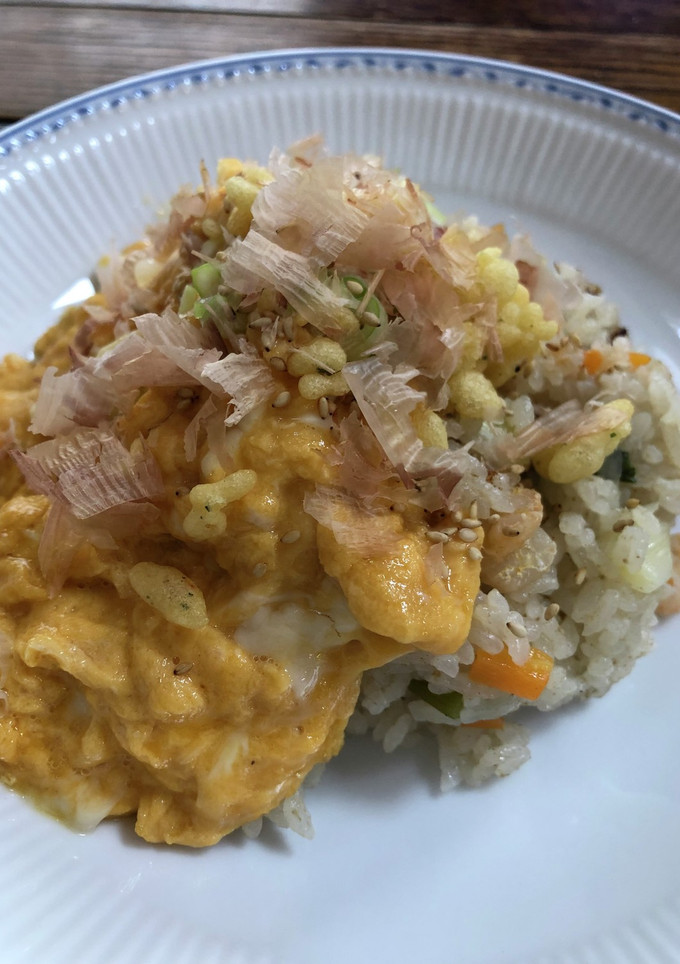 だし香るご飯で和風オムライス-レシピのメイン写真