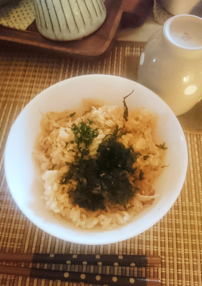 ちくわ、えのき、油揚げの炊き込みご飯-レシピのメイン写真
