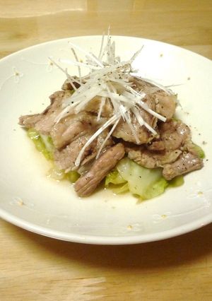 フライパンで！簡単さっぱり蒸し豚！-レシピのメイン写真
