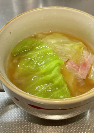 お腹に優しいキャベツのおつまみスープ-レシピのメイン写真