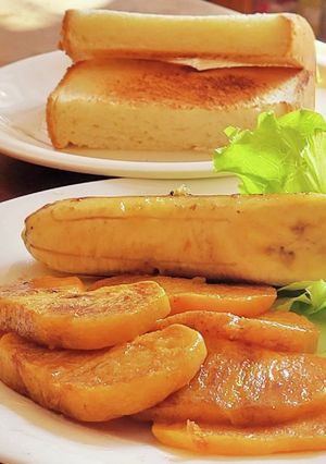 柿のバター焼き-レシピのメイン写真