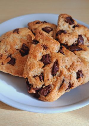 ホットケーキミックスで☆チョコスコーン-レシピのメイン写真