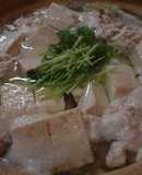 ふんわりおいしい「たち入りつみれ鍋」