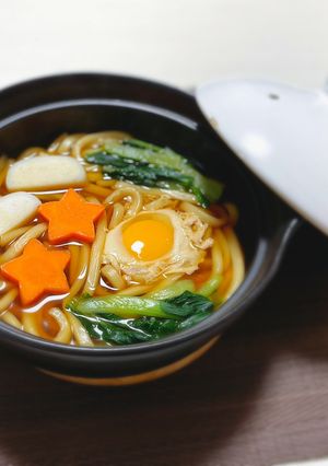 「耳をすませば」の鍋焼きうどん-レシピのメイン写真