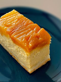 タタン風りんごのチーズケーキ-レシピのメイン写真