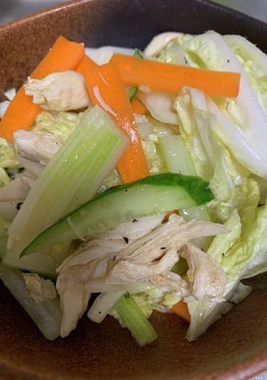バリバリ食べる白菜サラダ-レシピのメイン写真
