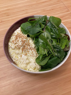 超簡単!食べる豆腐ドレッシングサラダ-レシピのメイン写真