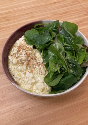 超簡単！食べる豆腐ドレッシングサラダ-レシピのメイン写真