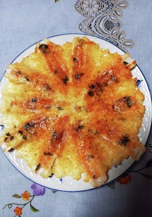海老と小ねぎのチーズ羽根付きちくわ餃子-レシピのメイン写真