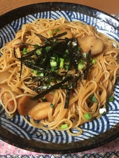 スパゲティ・芋の煮っころがし-レシピのメイン写真