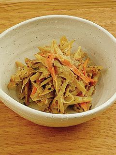 簡単! だし香るごぼうサラダ-レシピのメイン写真