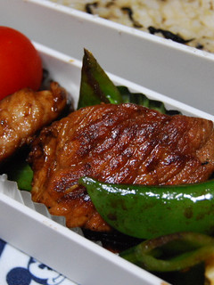 お弁当に豚肉の照り焼きステーキ-レシピのメイン写真