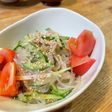 春雨サラダ⭐︎粉末だしで風味豊かな和風味