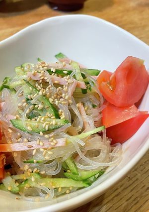 春雨サラダ⭐︎粉末だしで風味豊かな和風味-レシピのメイン写真