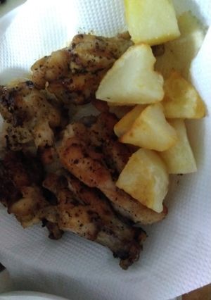 茶色いおかず　鳥手羽元のバジルソルト焼き-レシピのメイン写真