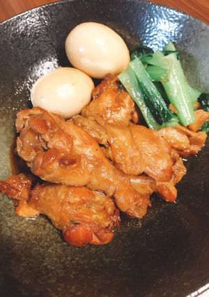 こってり手羽元の甘辛煮-レシピのメイン写真