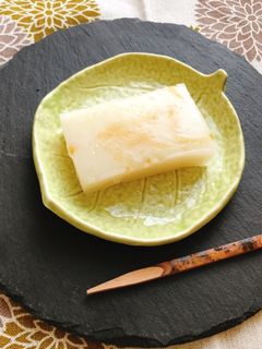 レンジ3分!柚子茶でもっちり米粉ういろう-レシピのメイン写真