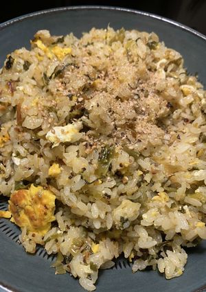 簡単、高菜チャーハン-レシピのメイン写真