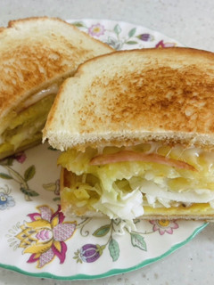 韓国の野菜トースト-レシピのメイン写真