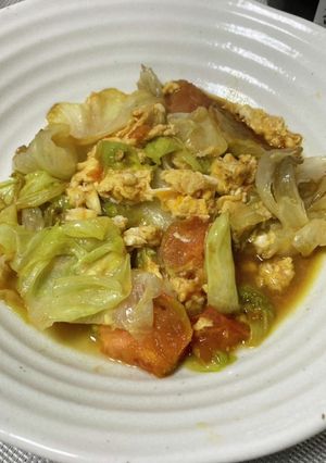 傷んだレタスとトマトを捨てずに食す。-レシピのメイン写真