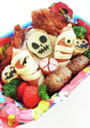 ハロウィンお弁当　part2-レシピのメイン写真