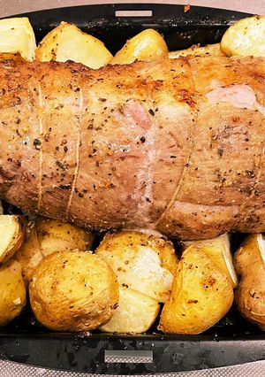 豚もも肉のハーブ焼き-レシピのメイン写真