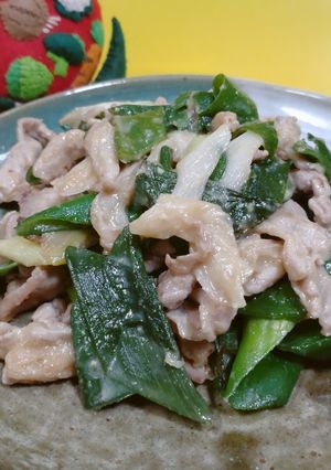 長ねぎと豚肉のみそ炒め-レシピのメイン写真