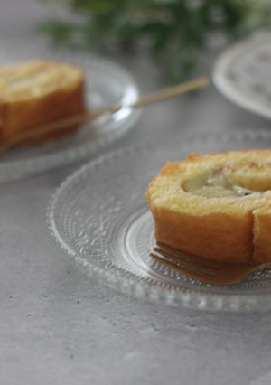 米粉フルーツロールケーキ-レシピのメイン写真