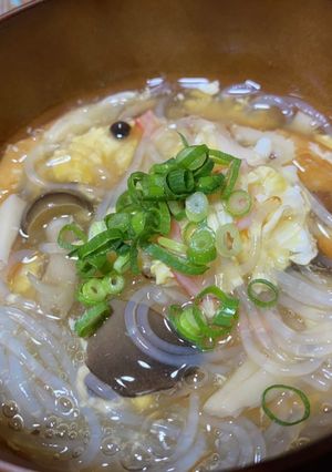 春雨かき卵スープ!-レシピのメイン写真
