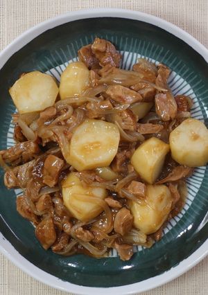 大豆ミートで肉じゃが-レシピのメイン写真