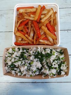間引き大根キンピラと混ぜ御飯-レシピのメイン写真