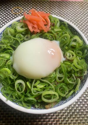ウルトラマンドの　究極の　葱玉牛丼-レシピのメイン写真