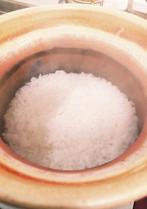 簡単!土鍋ご飯-レシピのメイン写真