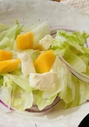 柿のクリームチーズ和え@つくば市親子料理-レシピのメイン写真