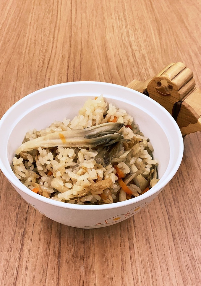 【大崎市】舞茸ごはん【学校給食】-レシピのメイン写真