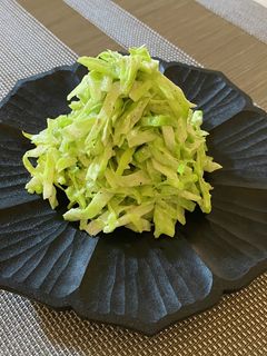 キャベツの山椒マヨネーズ和え(透析食)-レシピのメイン写真