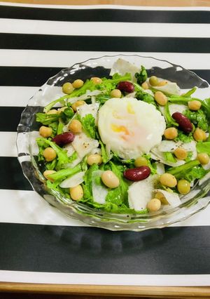 カブと春菊のサラダ トッピングはお好みで-レシピのメイン写真