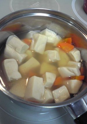 高野豆腐の含め煮-レシピのメイン写真