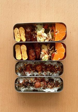 中・高生＊少なめお弁当15-レシピのメイン写真